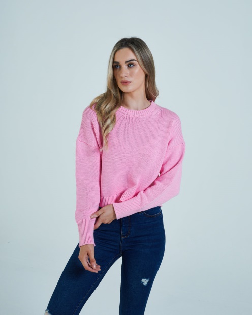 Pink Atlanta Knit Lemonade Diesel UK