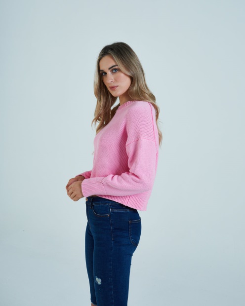 Pink Atlanta Knit Lemonade Diesel UK
