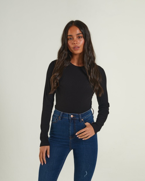 Lorelei Bodysuit Black Diesel UK