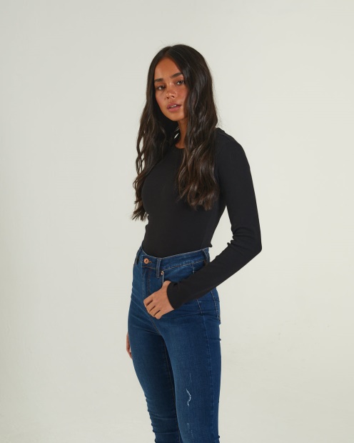 Lorelei Bodysuit Black Diesel UK