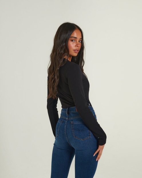 Lorelei Bodysuit Black Diesel UK