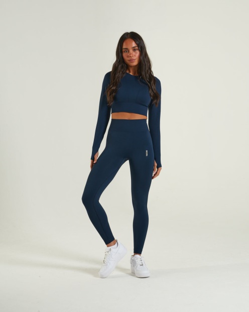 Diesel UK Harmony Ls Top Blue Navy