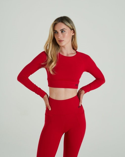 Diesel UK Rapid Ls Top Tango Red