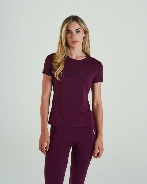 Diesel UK Lift T-Shirt Grape Purple