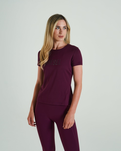 Diesel UK Lift T-Shirt Grape Purple