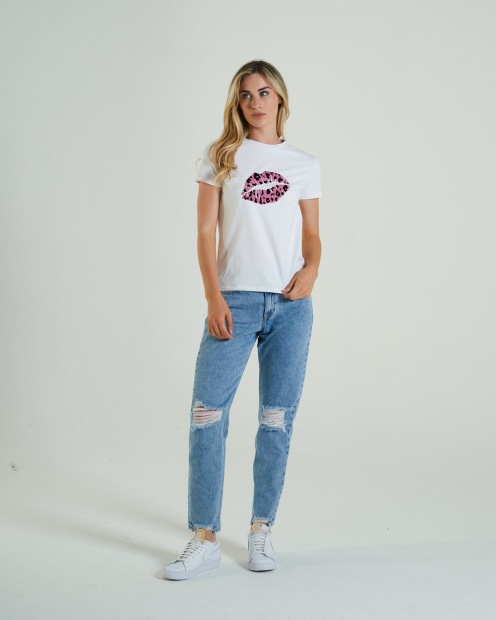 Diesel UK Lilith T-Shirt Optic White