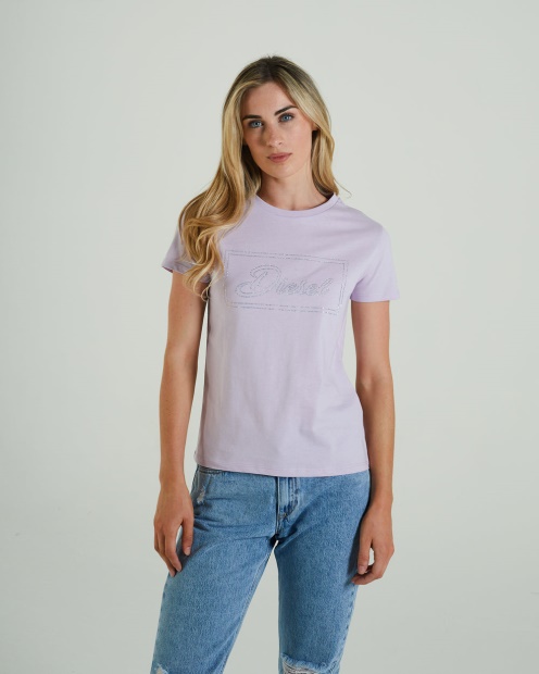 Hattie T-Shirt Lilac Dream Diesel UK Purple