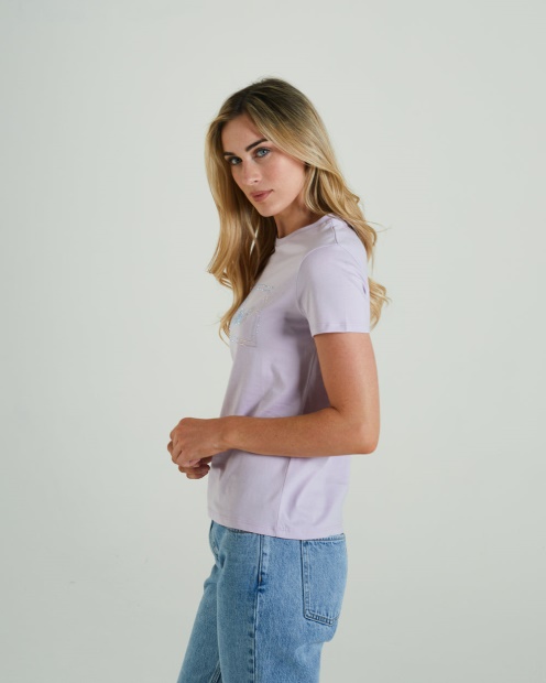Hattie T-Shirt Lilac Dream Diesel UK Purple