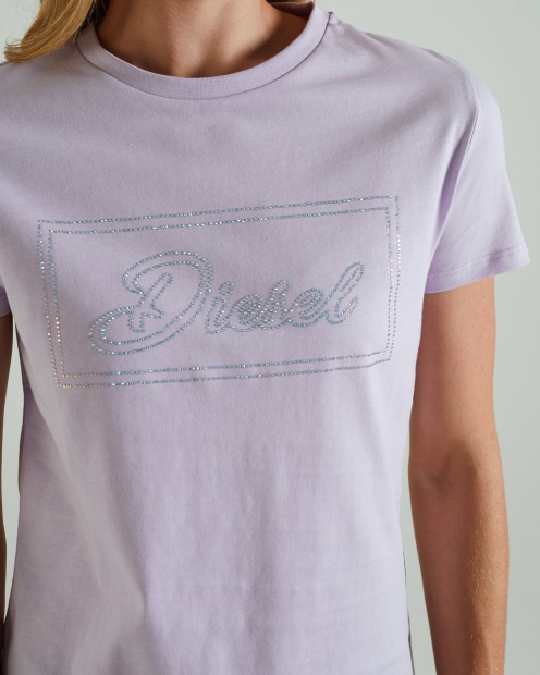 Hattie T-Shirt Lilac Dream Diesel UK Purple