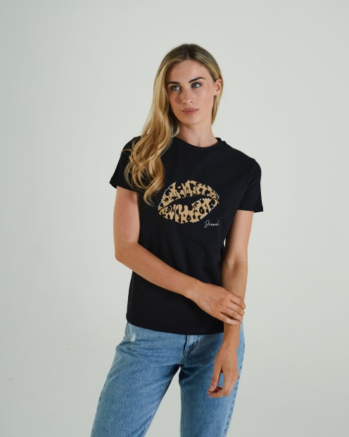 Lilith T-Shirt Black Diesel UK