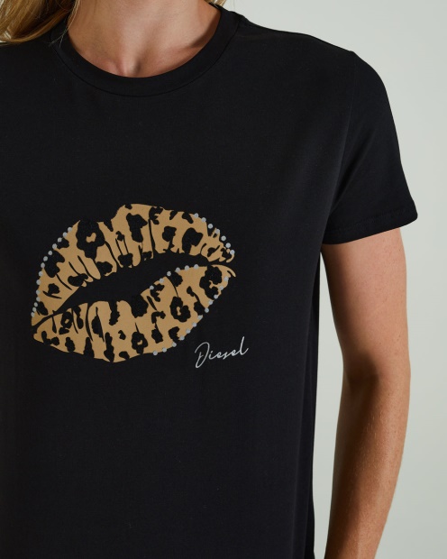 Lilith T-Shirt Black Diesel UK