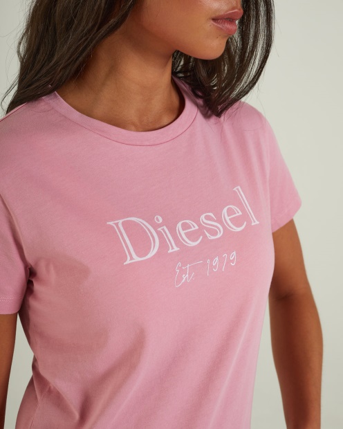Diesel UK Alicia T-Shirt Polignac Pink