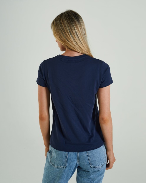 Hattie T-Shirt Blue Navy Diesel UK