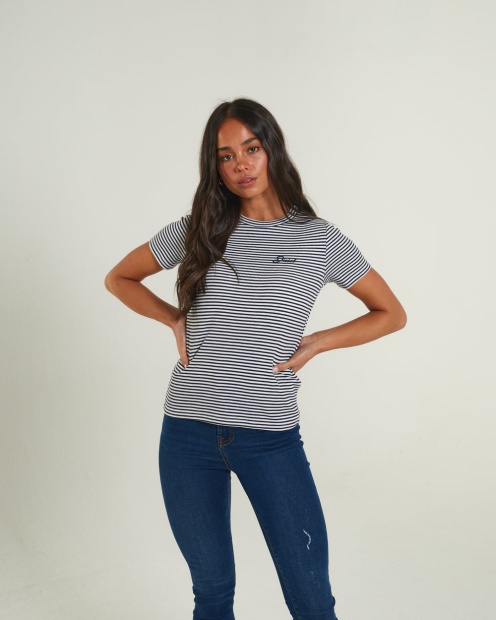 Emmeline T-Shirt Blue Navy Diesel UK