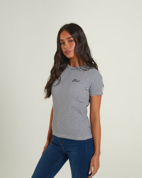 Emmeline T-Shirt Blue Navy Diesel UK