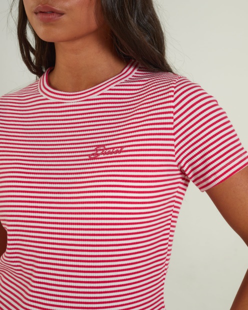 Diesel UK Emmeline T-Shirt Flirty Fuchsia Pink