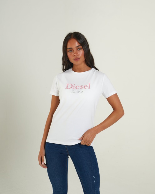 Diesel UK Alicia T-Shirt White