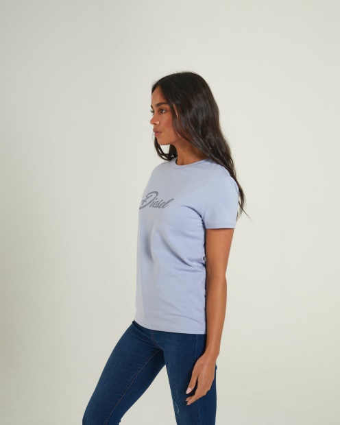 Diesel UK Delilah T-Shirt Dusky Blue