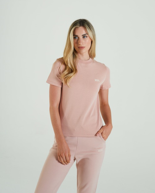 Radiance T-Shirt Dusty Pink Diesel UK