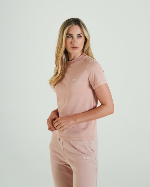 Radiance T-Shirt Dusty Pink Diesel UK