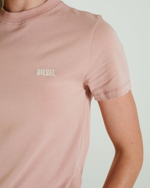 Radiance T-Shirt Dusty Pink Diesel UK