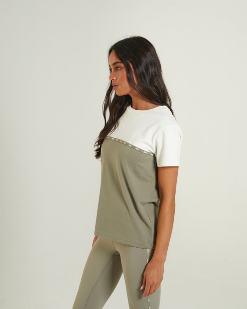 Sandy T-Shirt Dusty Sage Diesel UK Green