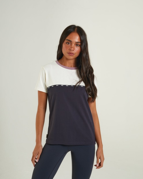 Sandy T-Shirt Deep Slate Diesel UK Dark Grey