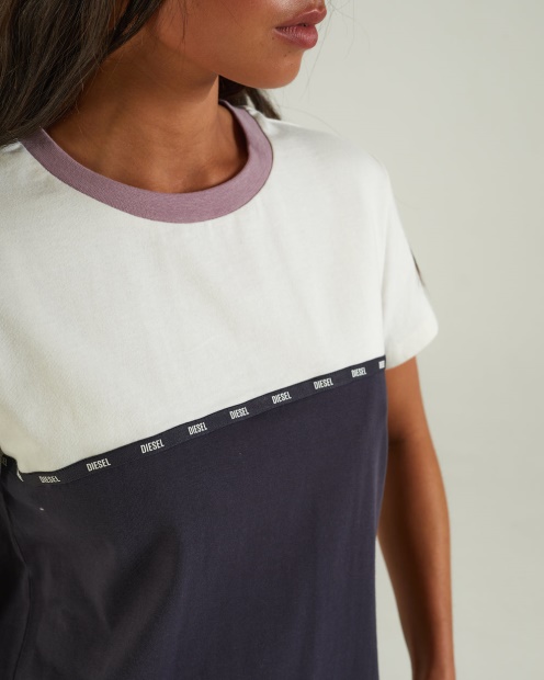 Sandy T-Shirt Deep Slate Diesel UK Dark Grey