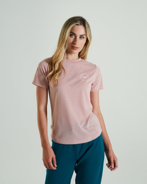 Ruby T-Shirt Soft Pink Diesel UK