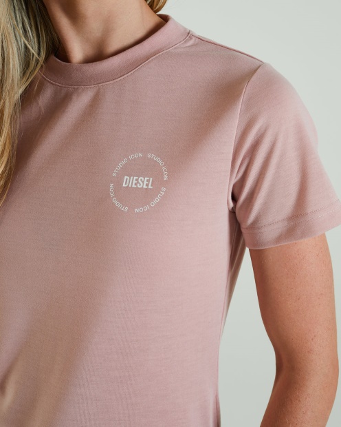 Ruby T-Shirt Soft Pink Diesel UK