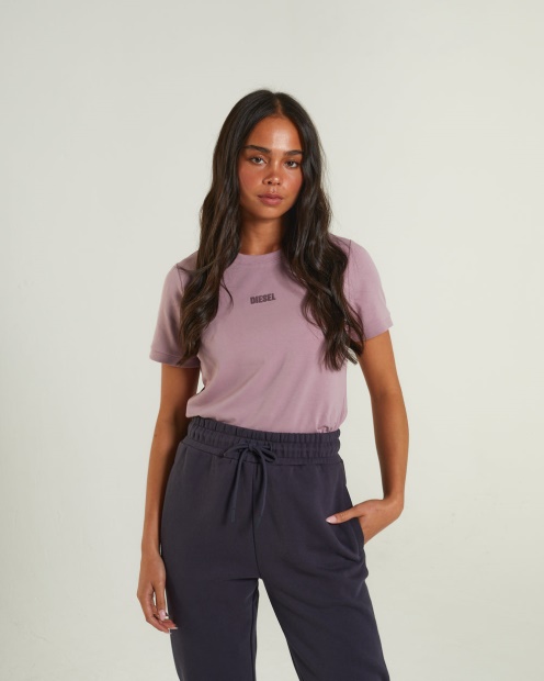 Julia T-Shirt Rosy Purple Diesel UK Pink