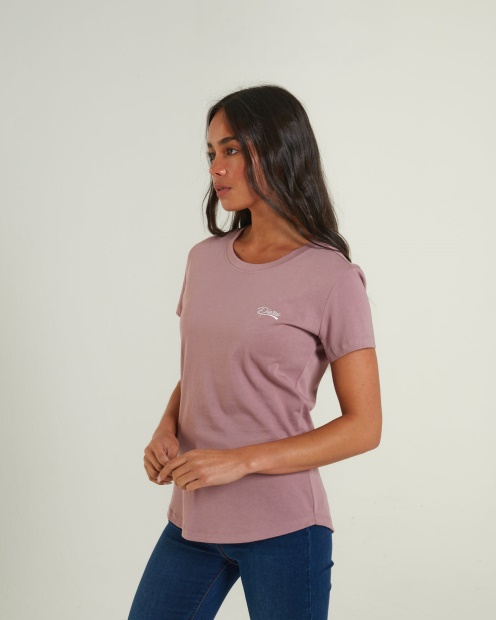 Diesel UK Cloda Basic T-Shirt Rosy Purple