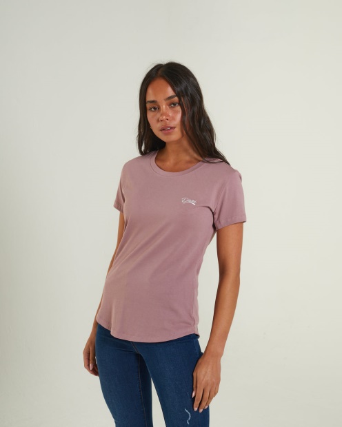 Diesel UK Cloda Basic T-Shirt Rosy Purple