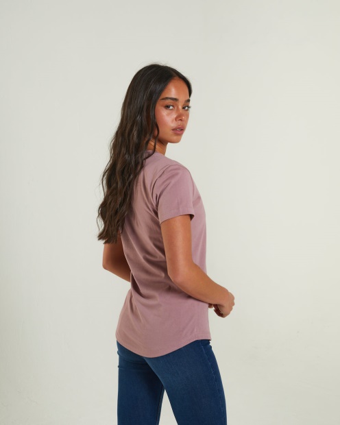 Diesel UK Cloda Basic T-Shirt Rosy Purple