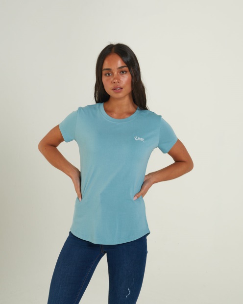 Diesel UK Cloda Basic Tee Sea Blue