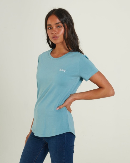 Diesel UK Cloda Basic Tee Sea Blue