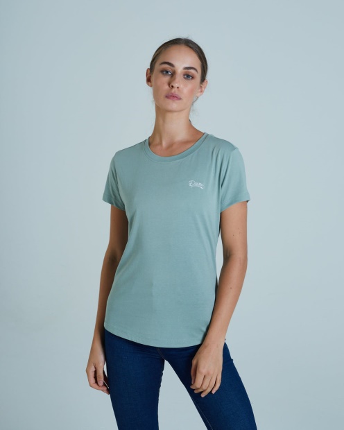 Diesel UK Cloda Basic Tee Sage Green