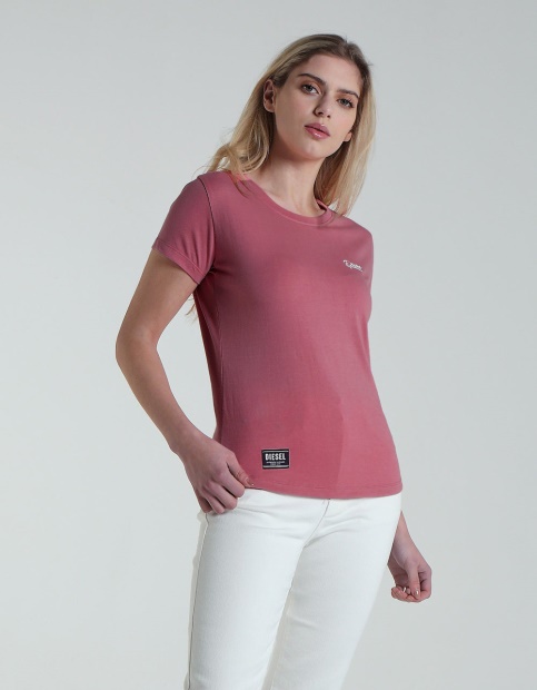 Cloda Basic Tee Berry Diesel UK Pink