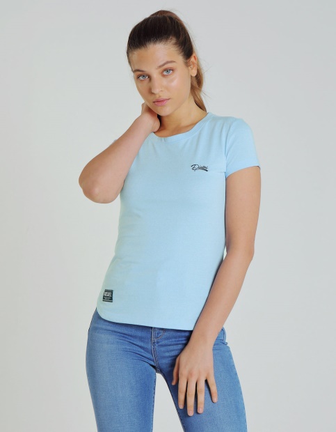 Diesel UK Cloda Basic Tee Blue Icicle