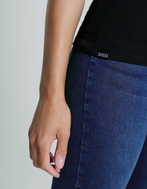 Clara V Neck Basic Diesel UK Black