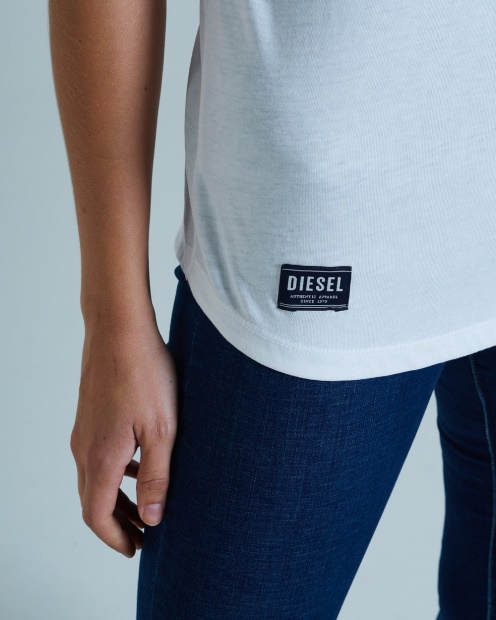 Cloda Basic Tee Optic Diesel UK White