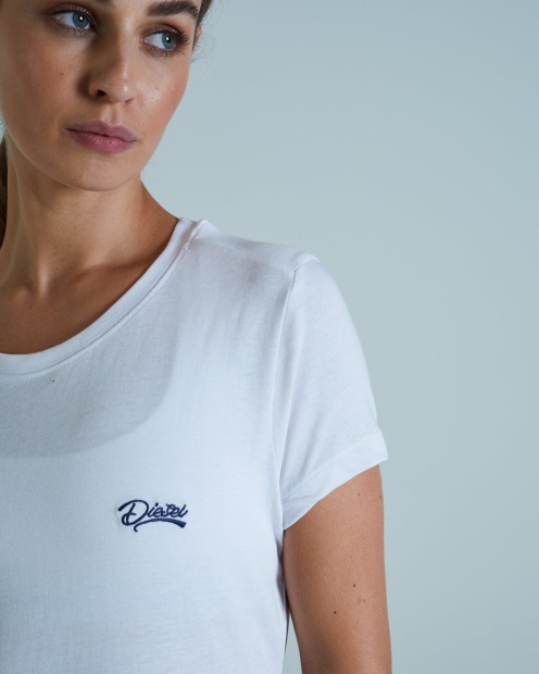 Cloda Basic Tee Optic Diesel UK White