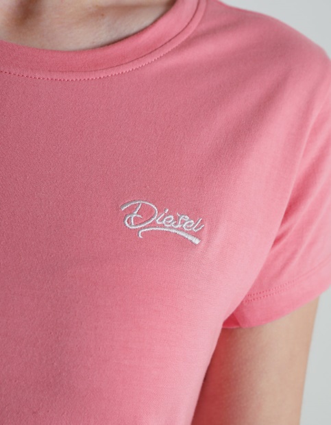 Pink Cloda Tee New Rose Diesel UK