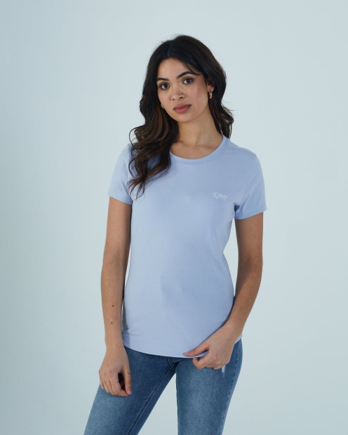 Cloda Basic Tee Powder Blue Diesel UK