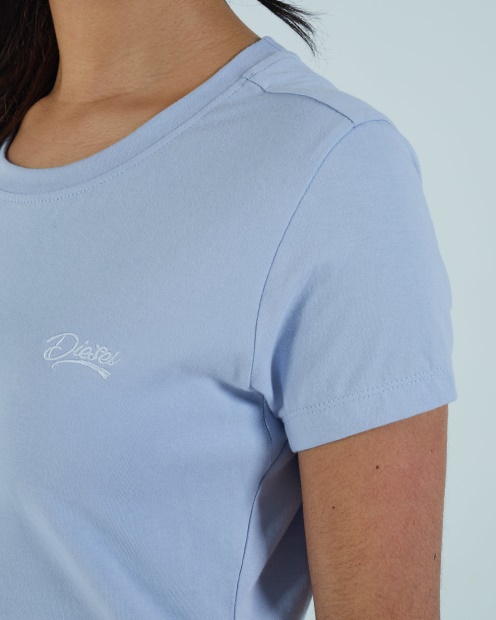 Cloda Basic Tee Powder Blue Diesel UK