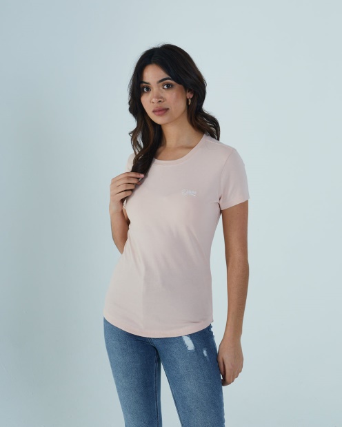 Cloda Basic Tee Light Pink Diesel UK