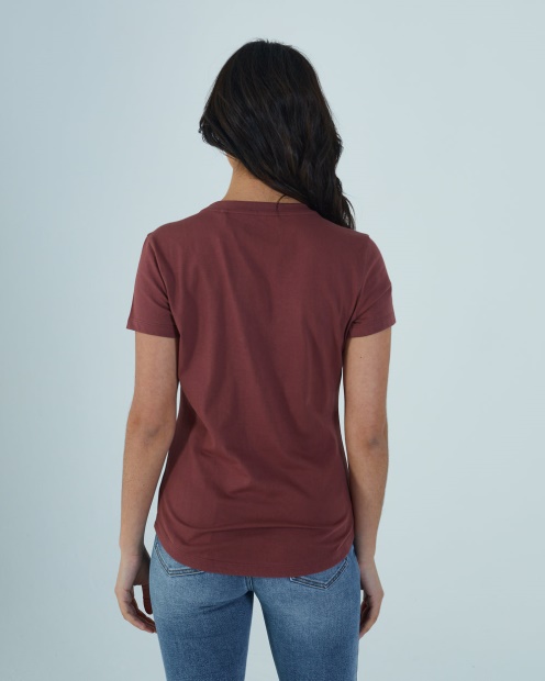 Diesel UK Cloda Basic Tee Fig Wine