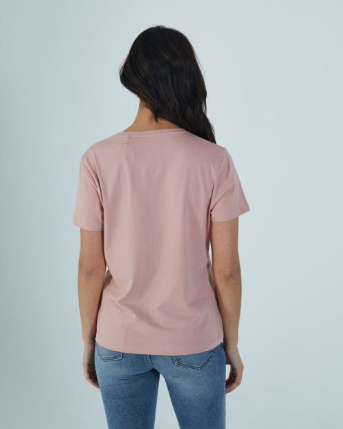 Ada Basic Tee Dusty Pink Diesel UK
