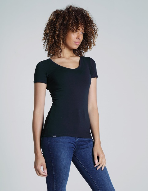 Diesel UK Clara V Neck Basic Pure Navy