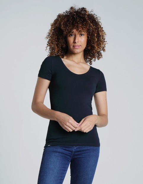 Diesel UK Clara V Neck Basic Pure Navy